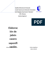 Elaboración de Jabón Caserod