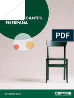 CEPYME. Informe El Reto de Las Vacantes en Espana Def