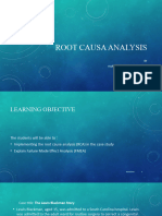 Weeks 6. Root Case Analysis