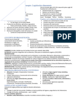 Tema 1 Bromatología Concepto. Legislación Alimentaria