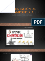 Cimentación de Mampostería 2