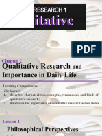 Chapter 2 Qualitative Research and Its Importance in Daily Life