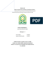 Teori-Teori Dalam Linguistik Dan Pendekatan Pembelajaran Bahasa