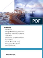 Geothermal Energy