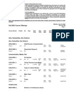 Fall 2023 Grad Timetable