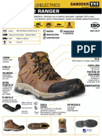 Botin Ranger ss37d E202 Sandder TNT Ficha Tecnica