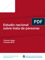 Estudio Nacional Trata Personas - 2019