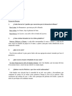 Derecho Romano 1 (Formación Romana Cuestionario 2)