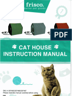 Frisco Cat House Instruction Manual