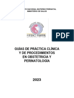 Guías de Práctica Clínica y de Procedimientos en Obstetricia y Perinatología 2023