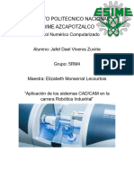 Aplicaciones CADCAM en Robotica