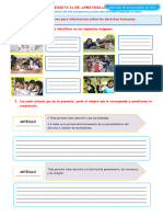 D3 A1 FICHA Leemos para Informarnos Sobre Los Derechos Humanos.