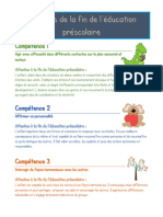 Attentes de Fin de Cycle