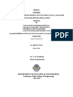 Report On Pulse Power Capacitors