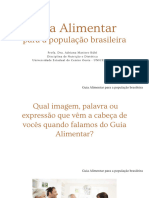 Slides Parte 1 - Guia Alimentar