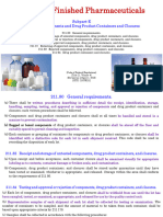 CGMP, Production & Process Control 