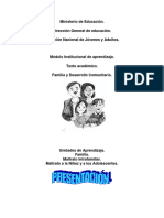 Familia y Desarrollo Comunitario