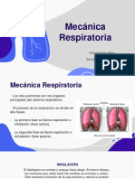 Mecánica Respiratoria