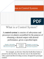 1-Introduction To Feedback and Control Systems