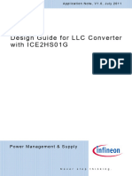 Infineon-Design Guide LLC Converter ICE2HS01G-An-V01 00-En