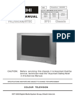 Hitachi c21-Rf80s Chassis 3p31