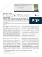 Rare Disease Terminology and Definitions-A Systematic Global Review: Report of The ISPOR Rare Disease Special Interest Group