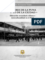 Tú Eres de La Puna y Yo de La Ciudad Educación Secundaria Urbana e Interculturalidad en El Perú (Yoshi Sotomayor) (Z-Library)