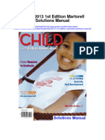 Child 2013 1st Edition Martorell Solutions Manual