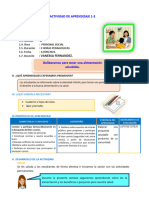 Sesion de Personal Social Lunes 12