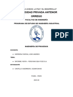 Informe Peruvian Sea Food