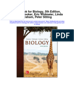 Test Bank For Biology 5th Edition Robert Brooker Eric Widmaier Linda Graham Peter Stiling