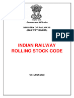 Indian Railway Rolling Stock Code