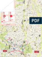 Mapa Rutas Autobus Turistico Ciudad Madrid