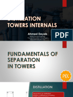 Distillation Tower Internals