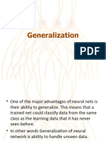 Generalization