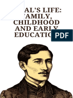 Rizals Family Childhood and Early Education