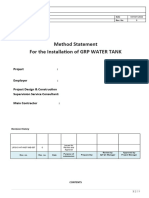 Lps 01 Hti MST Me 007 GRP Water Tank