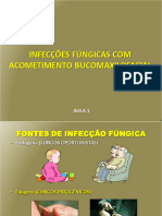 Infecções Fúngicas Com Acometimento Bucomaxilofacial