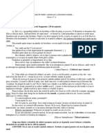 2010 - Română - Etapa Pe Scoala - Subiecte - Clasa A V-A - 0