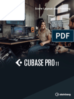 Cubase Pro Score 11 Score Layout and Printing en