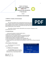 Ce 112 Module 6 Environmental Chemistry