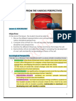 THSELF1 Chapter 2 - Sociology