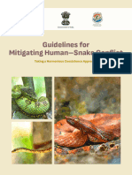 Guidlines For Mitigating Human-Snake Conflict Moefcc 2023