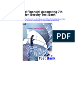 Advanced Financial Accounting 7th Edition Beechy Test Bank