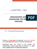 CHAPTER - 6 Financing