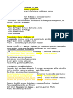 Apontamentos D'os Lusíadas 10º Ano