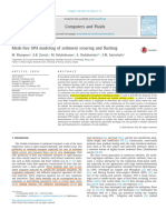 Mesh-Free SPH Modeling of Sediment Scouring and Flushing