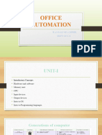 Office Automation UNIT-1