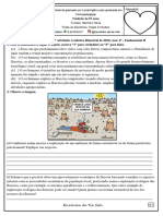 Cópia de Revisão de Geografia (4 Atividade Avaliativa Bimestral de 2023) Ano 6º - Fundamental II