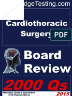 Cardiothoracic Surgery Board Review